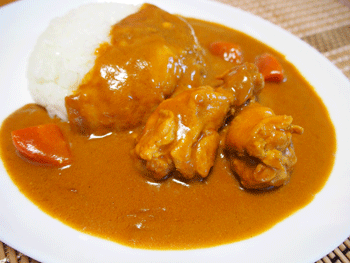 インド風ココナッツチキンカレー