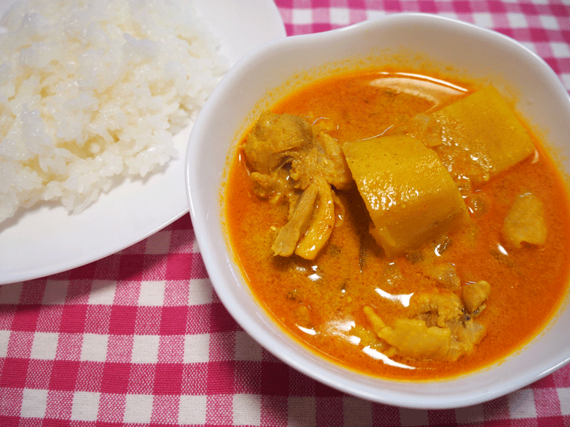 チキンとさつまいものカレー